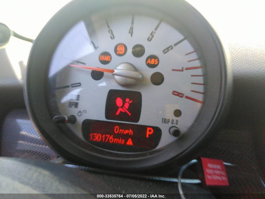 2013 MINI COOPER HARDTOP S WMWSV3C52DT393326