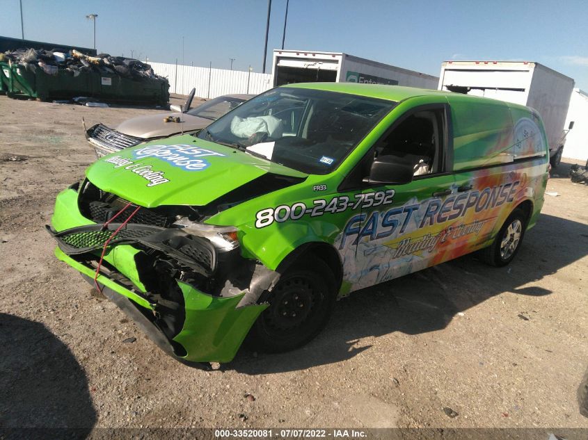 2013 RAM CARGO VAN TRADESMAN 2C4JRGAG3DR773815