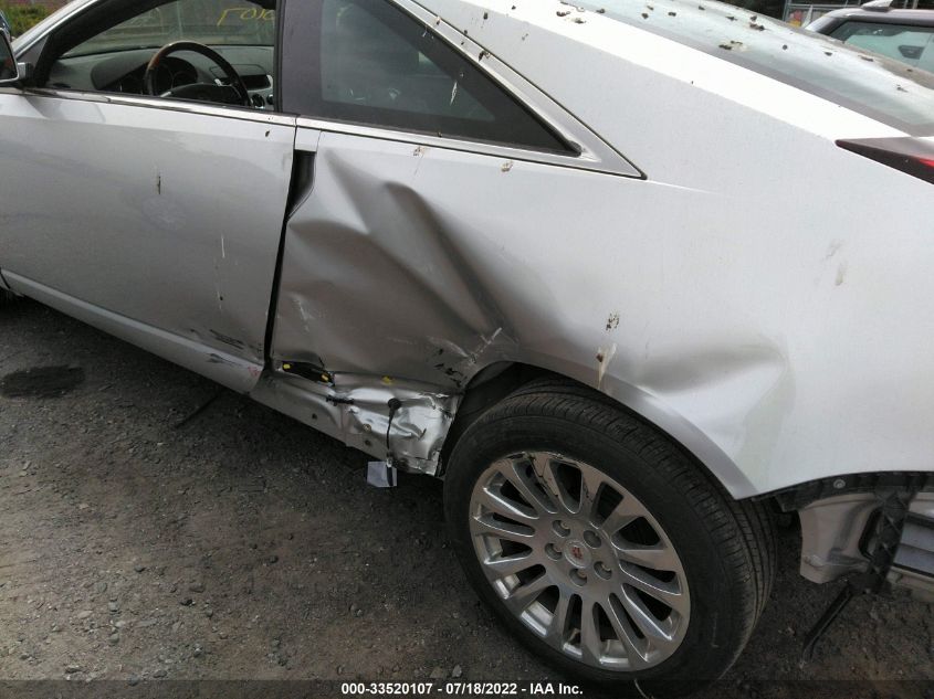 2013 CADILLAC CTS COUPE PREMIUM 1G6DS1E37D0107608