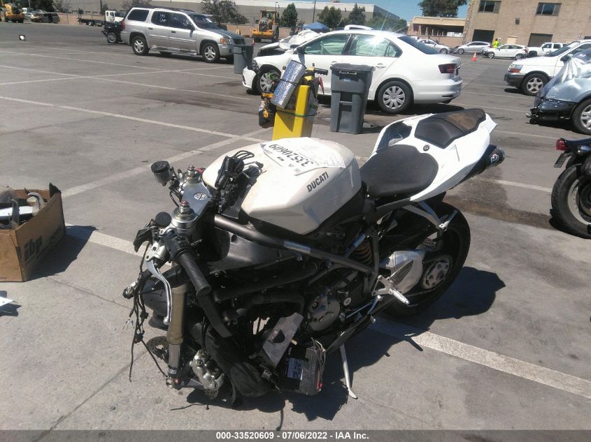 2008 DUCATI 848 ZDM1XBGVX8B002470