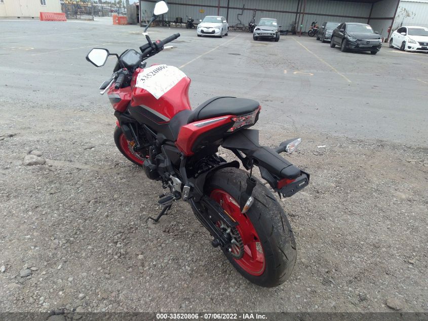 2022 KAWASAKI ER650 K ML5EREK11NDA69081