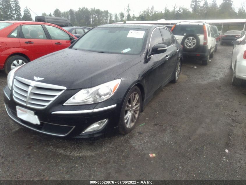 2013 HYUNDAI GENESIS 3.8L KMHGC4DD5DU235577