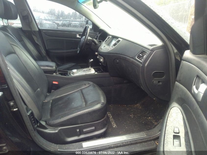2013 HYUNDAI GENESIS 3.8L KMHGC4DD5DU235577
