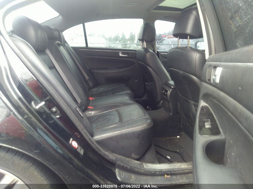 2013 HYUNDAI GENESIS 3.8L KMHGC4DD5DU235577