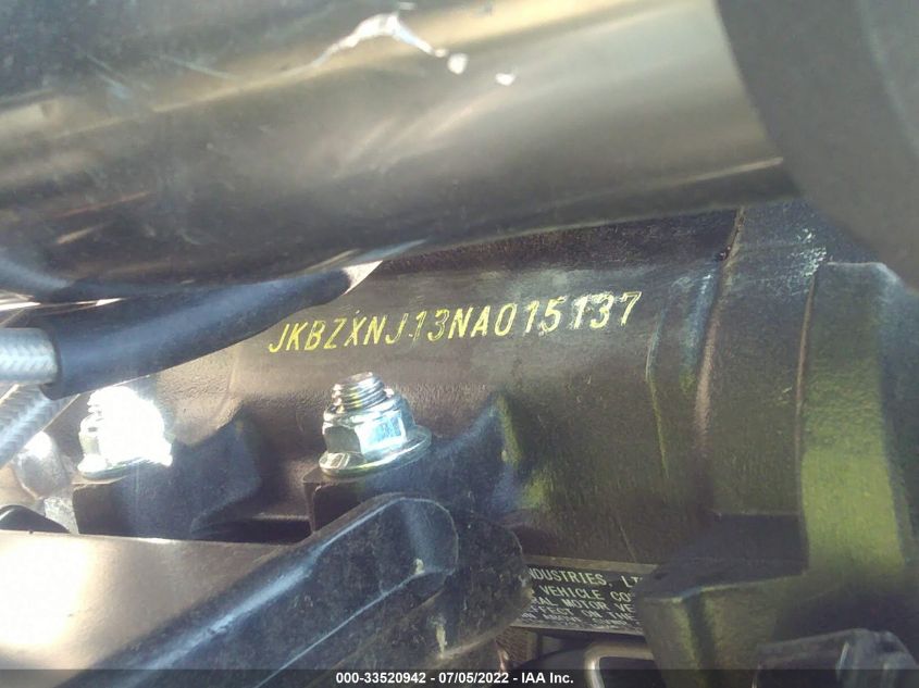 2022 KAWASAKI ZX1400 J JKBZXNJ13NA015137