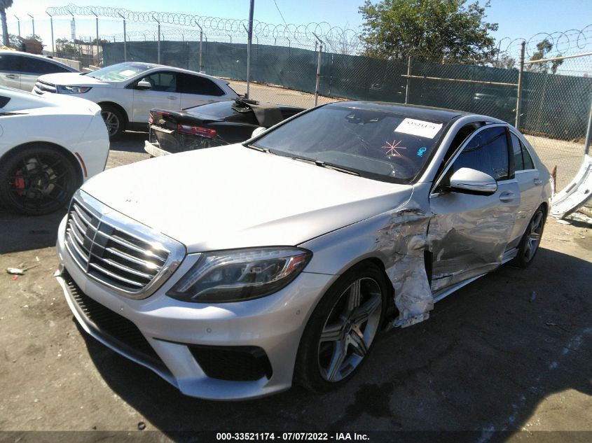2014 MERCEDES-BENZ S-CLASS 63 AMG WDDUG7JB6EA040290
