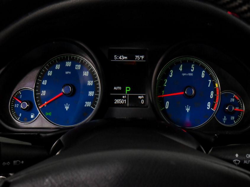 2013 MASERATI GRANTURISMO SPORT/MC STRADALE ZAM45VLA6D0068552