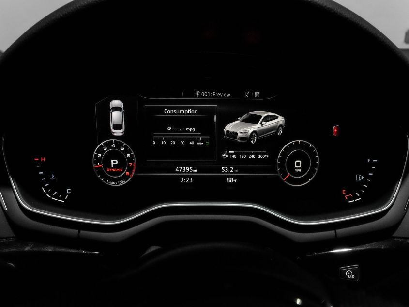 2019 AUDI A5 SPORTBACK PRESTIGE WAUFNCF59KA011055