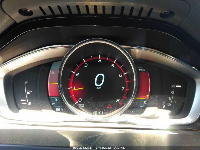 2015 VOLVO V60 T5 PREMIER PLUS YV1612SC9F1188816