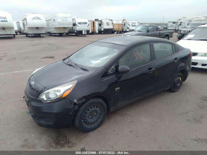 2013 KIA RIO LX KNADM4A36D6139006