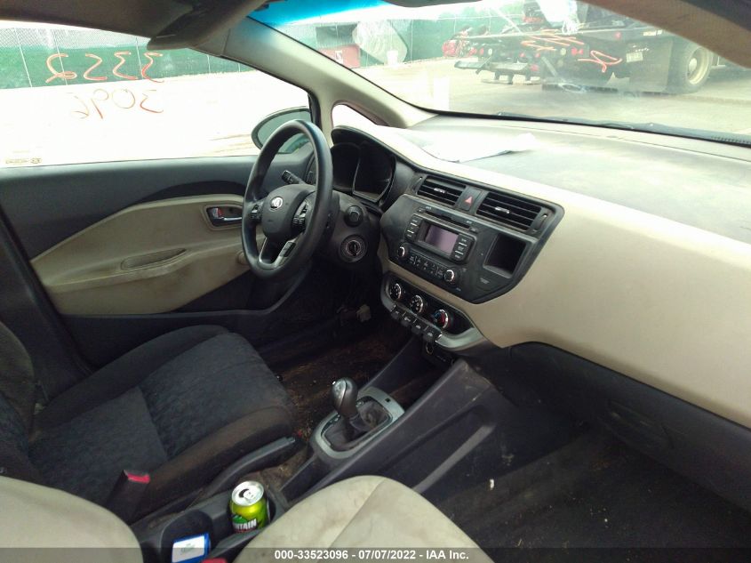 2013 KIA RIO LX KNADM4A36D6139006