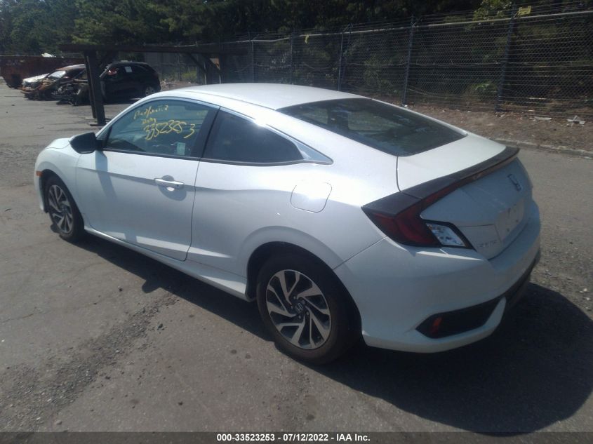 2019 HONDA CIVIC COUPE LX 2HGFC4B68KH305255