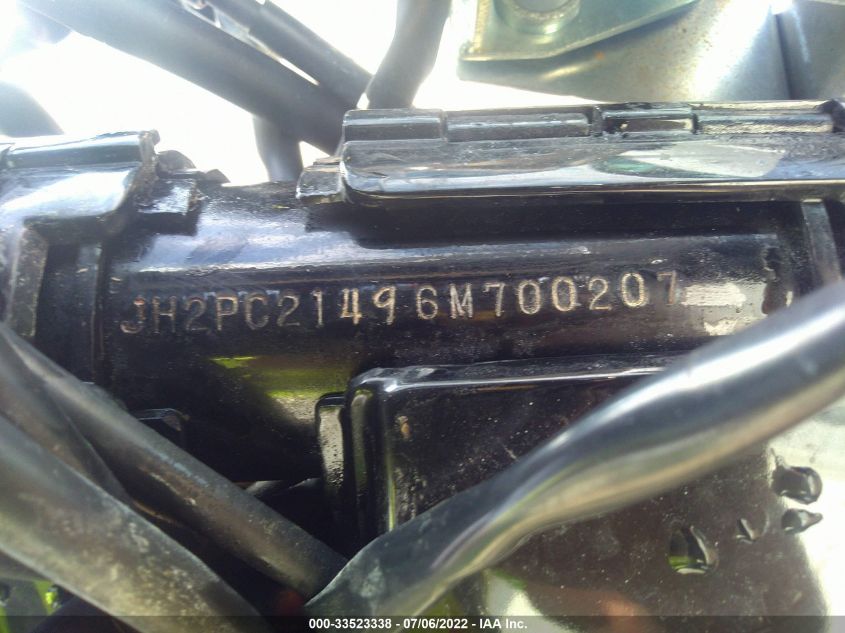 2006 HONDA VT600 CD JH2PC21496M700207