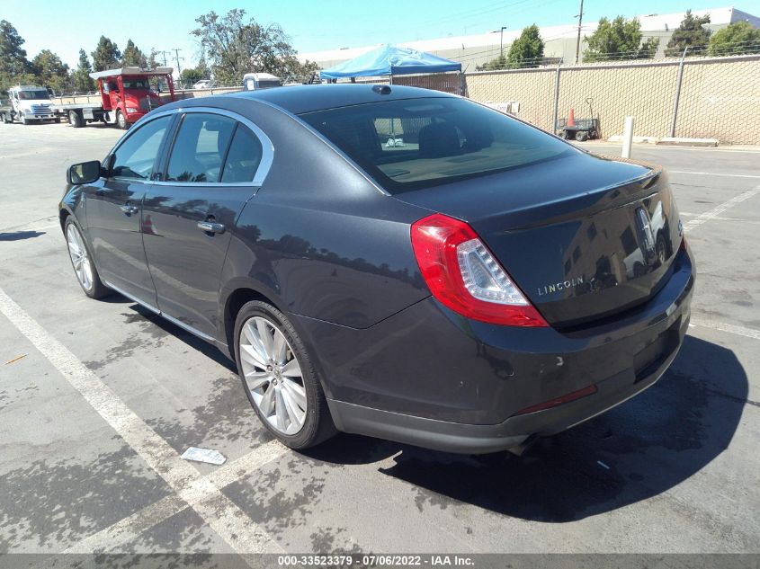 2013 LINCOLN MKS ECOBOOST 1LNHL9FT0DG608481