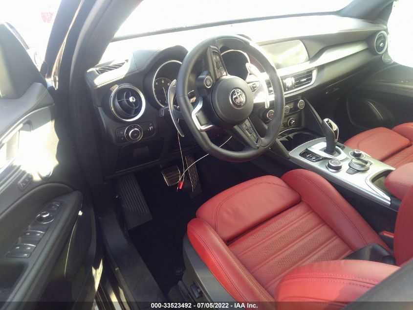 2022 ALFA ROMEO STELVIO VELOCE ZASPAKBN6N7D32577
