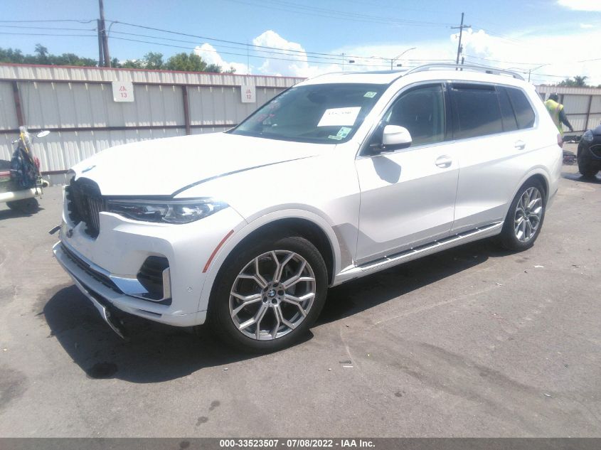 2020 BMW X7 XDRIVE40I 5UXCW2C00L9B23348