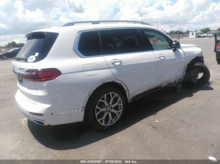 2020 BMW X7 XDRIVE40I 5UXCW2C00L9B23348