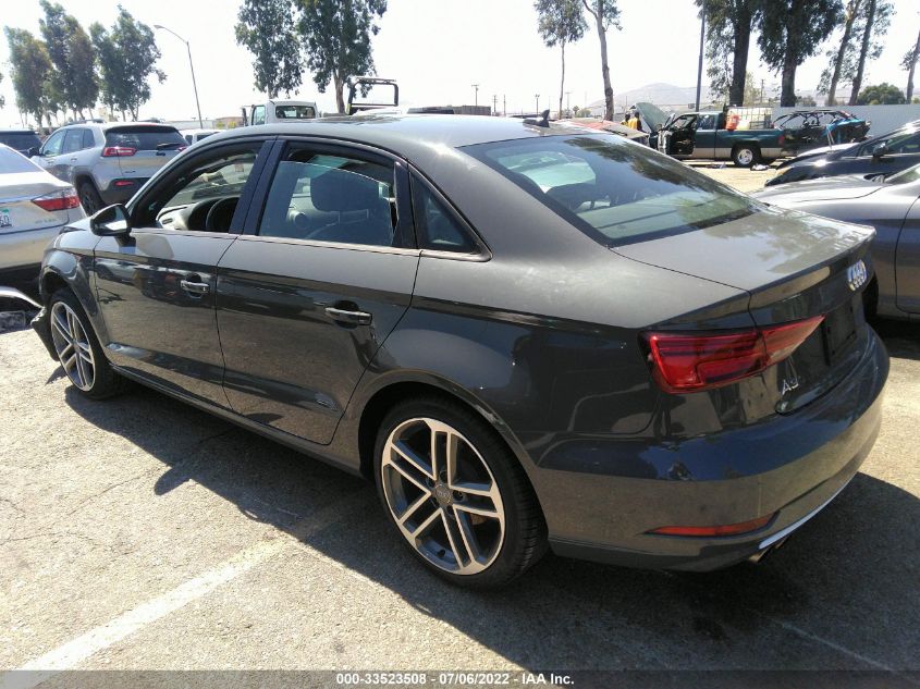 2018 AUDI A3 SEDAN PREMIUM/TECH PREMIUM WAUAUGFF2J1018988