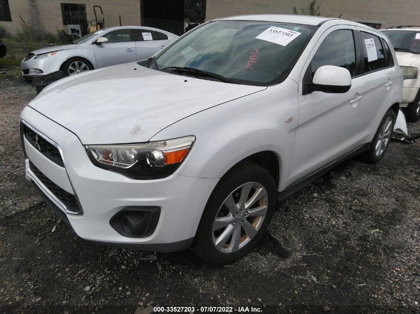 2013 MITSUBISHI OUTLANDER SPORT ES 4A4AR3AU7DE018753