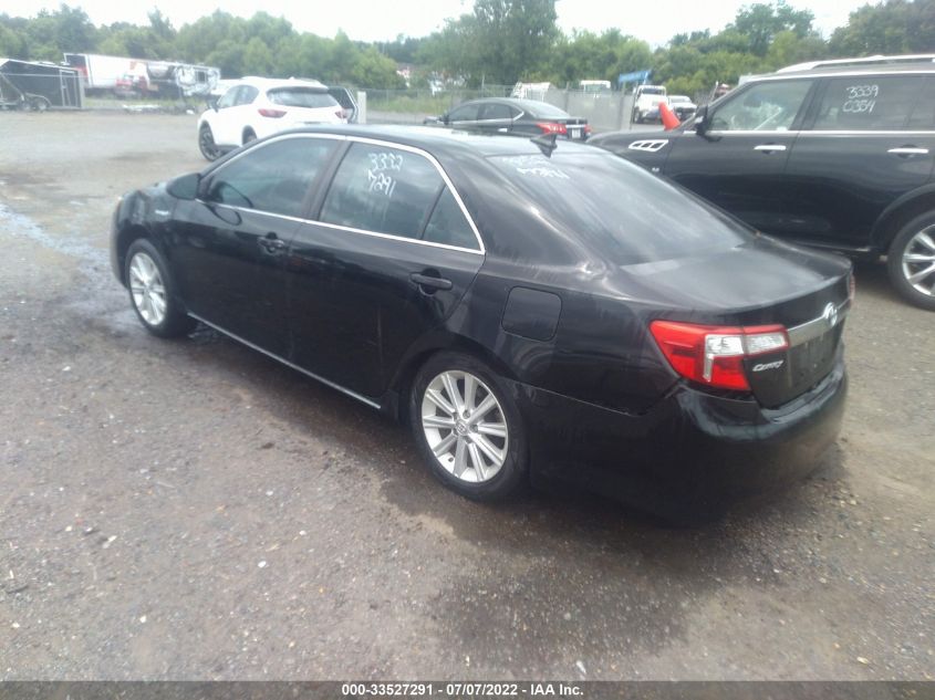 2013 TOYOTA CAMRY HYBRID LE/XLE 4T1BD1FK2DU075773