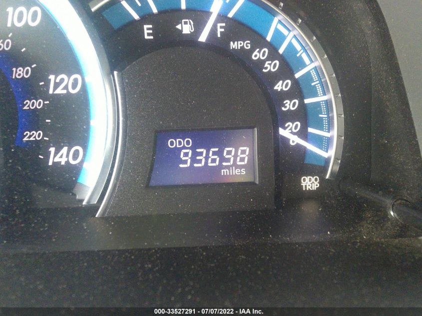2013 TOYOTA CAMRY HYBRID LE/XLE 4T1BD1FK2DU075773