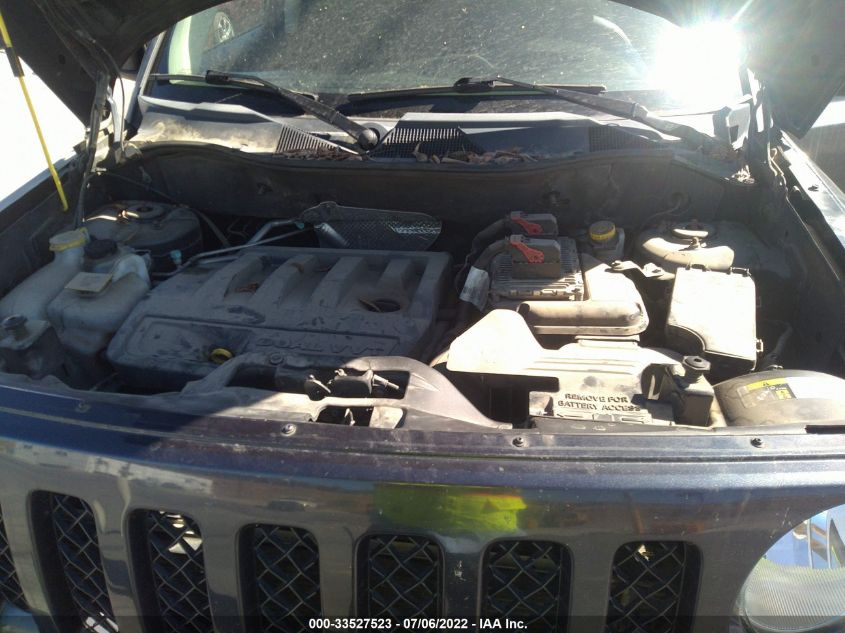2016 JEEP PATRIOT SPORT 1C4NJRBB5GD509560