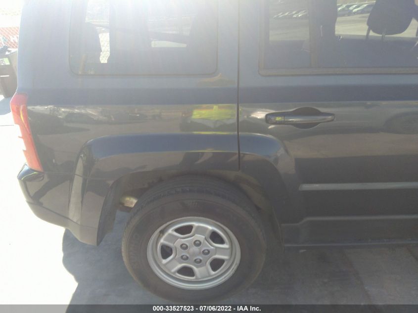2016 JEEP PATRIOT SPORT 1C4NJRBB5GD509560