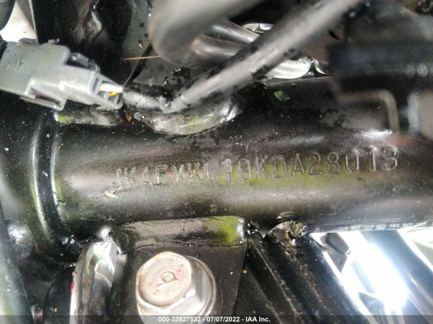 2019 KAWASAKI EX400 JKAEXKG19KDA28013