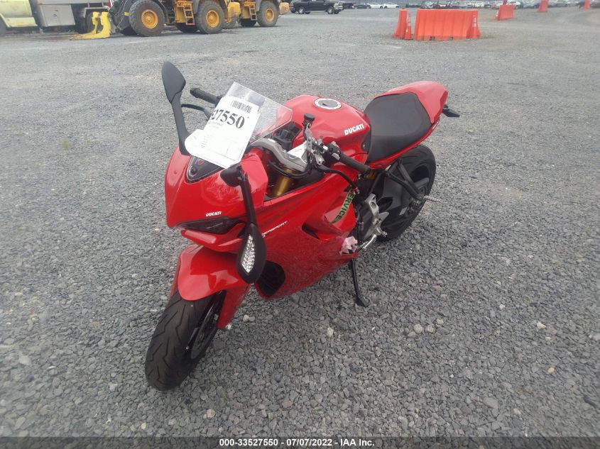 2022 DUCATI SUPERSPORT ZDMVABDS2NB002908