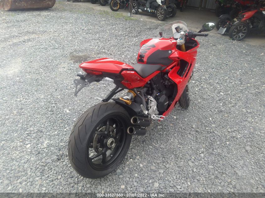 2022 DUCATI SUPERSPORT ZDMVABDS2NB002908