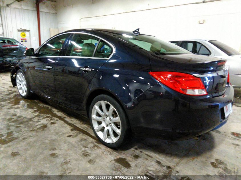2013 BUICK REGAL TURBO PREMIUM 3 2G4GU5GV5D9186305