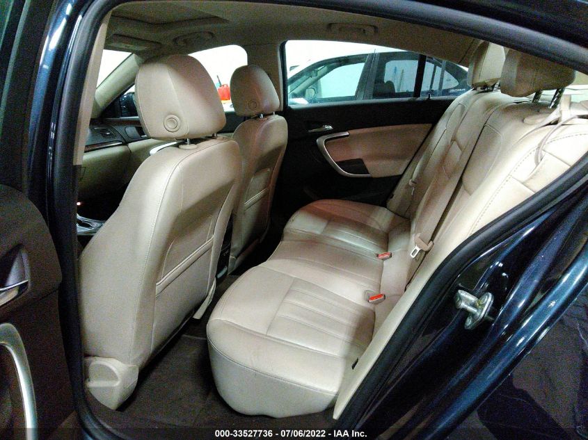 2013 BUICK REGAL TURBO PREMIUM 3 2G4GU5GV5D9186305