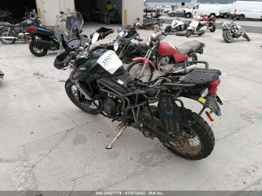 2018 TRIUMPH MOTORCYCLE TIGER 800 XCA SMTE09BF0JT884132
