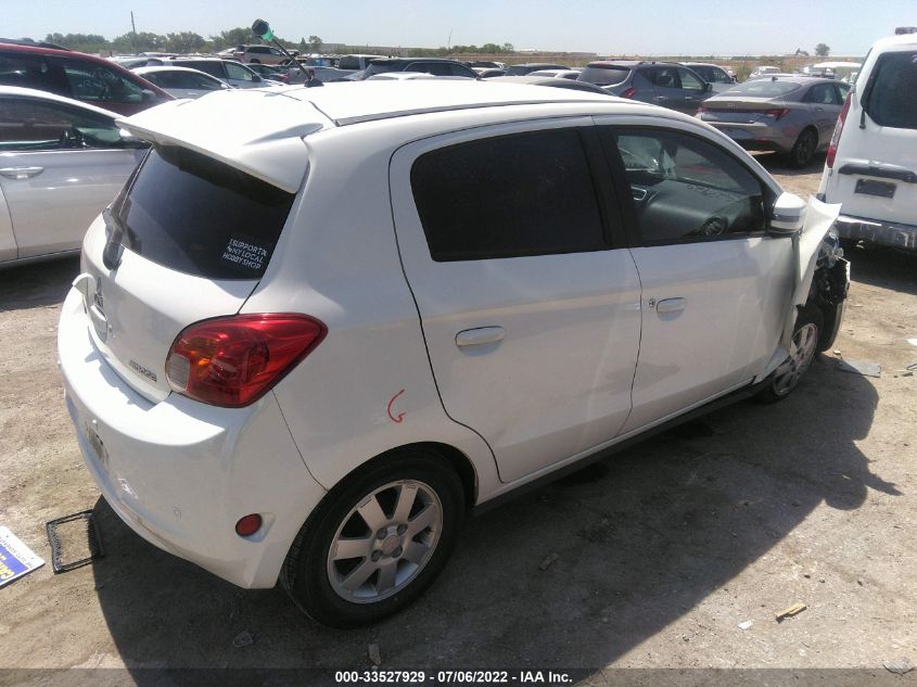 2015 MITSUBISHI MIRAGE ES/RF ML32A4HJ8FH058980