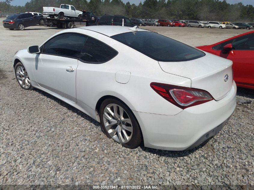 2013 HYUNDAI GENESIS COUPE 2.0T KMHHT6KD2DU108014