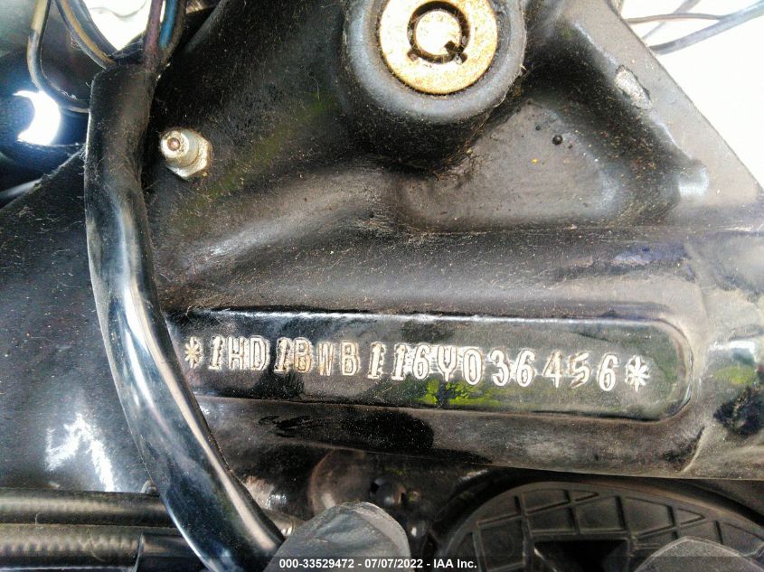 2006 HARLEY-DAVIDSON FLSTCI 1HD1BWB116Y036456