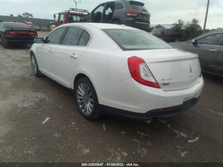 2013 LINCOLN MKS 1LNHL9EK8DG615624