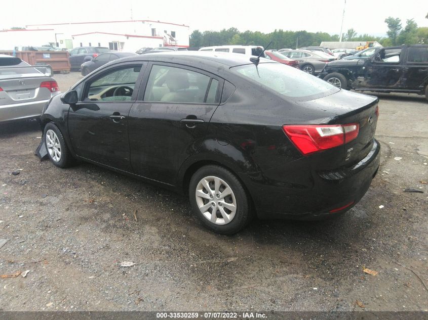 2013 KIA RIO LX KNADM4A36D6309025