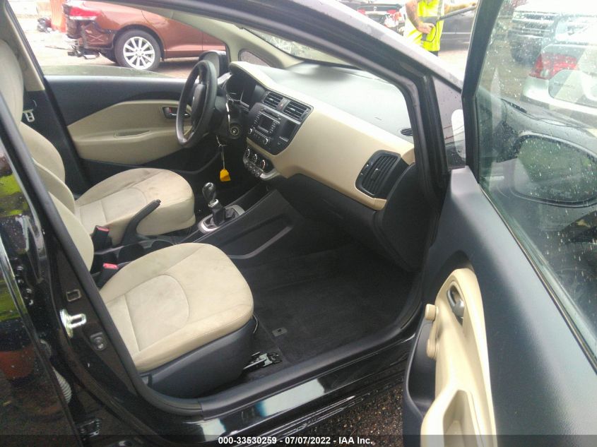 2013 KIA RIO LX KNADM4A36D6309025