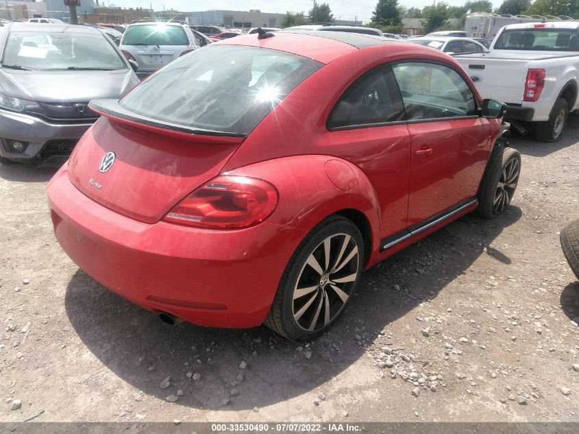2013 VOLKSWAGEN BEETLE COUPE 2.0T TURBO W/SUN/SND/NAV 3VWVA7AT1DM607531