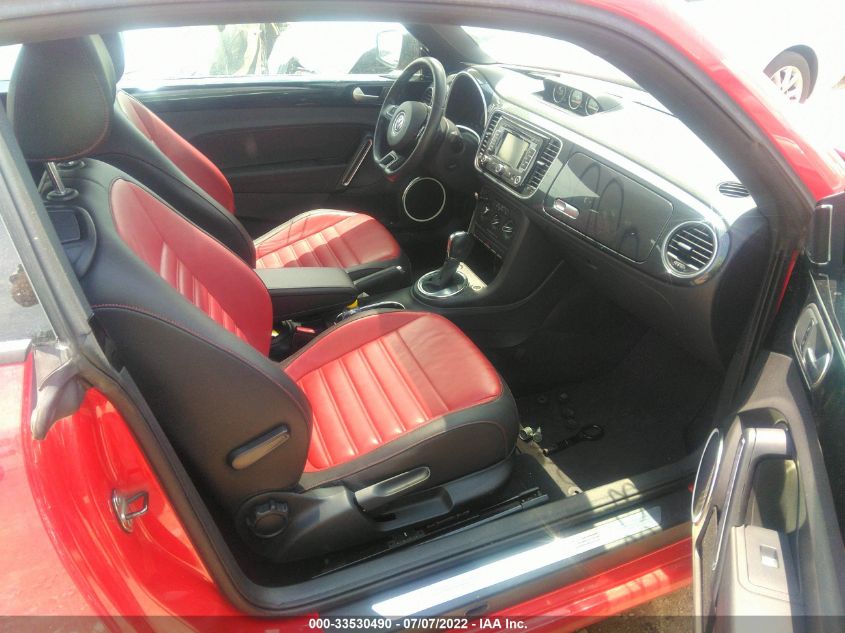 2013 VOLKSWAGEN BEETLE COUPE 2.0T TURBO W/SUN/SND/NAV 3VWVA7AT1DM607531