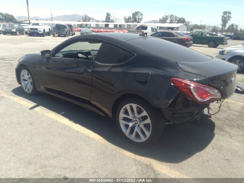 2016 HYUNDAI GENESIS COUPE 3.8L BASE KMHHT6KJ3GU135734