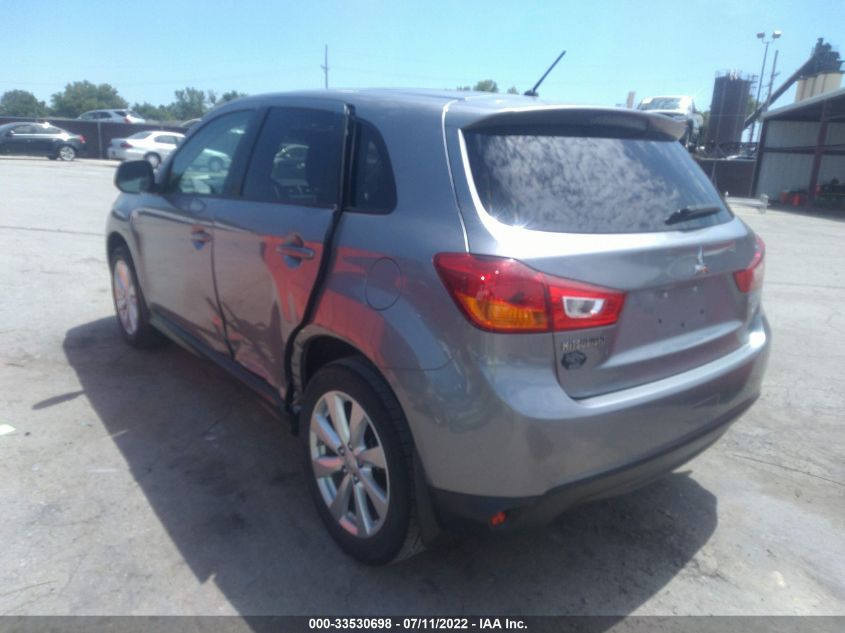 2015 MITSUBISHI OUTLANDER SPORT 2.4 ES 4A4AP3AW4FE039246