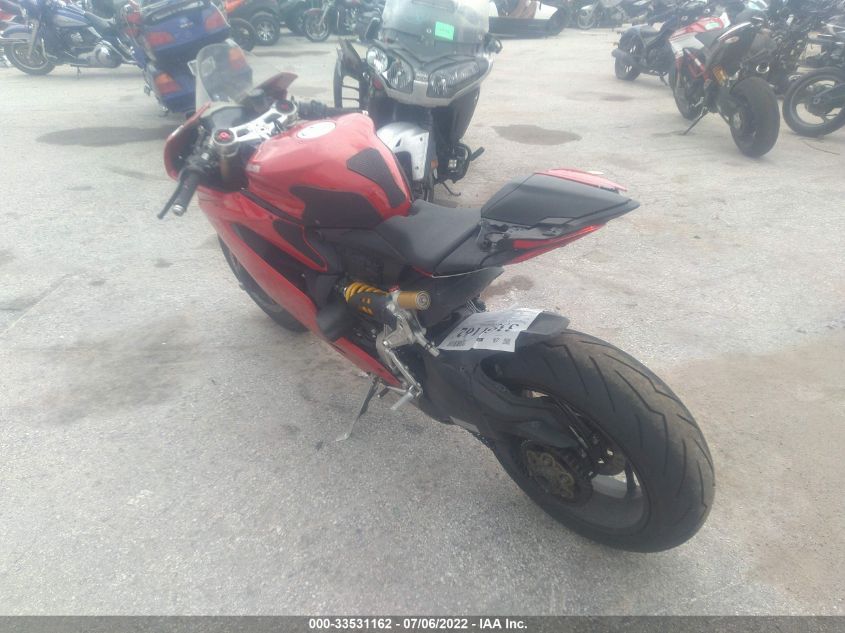 2017 DUCATI SUPERBIKE 1299 PANIGALE/S ZDM14BYW6HB008654