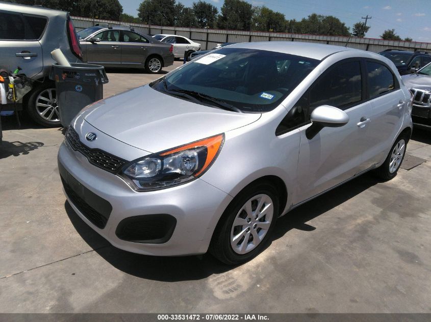 2014 KIA RIO LX KNADM5A36E6391247