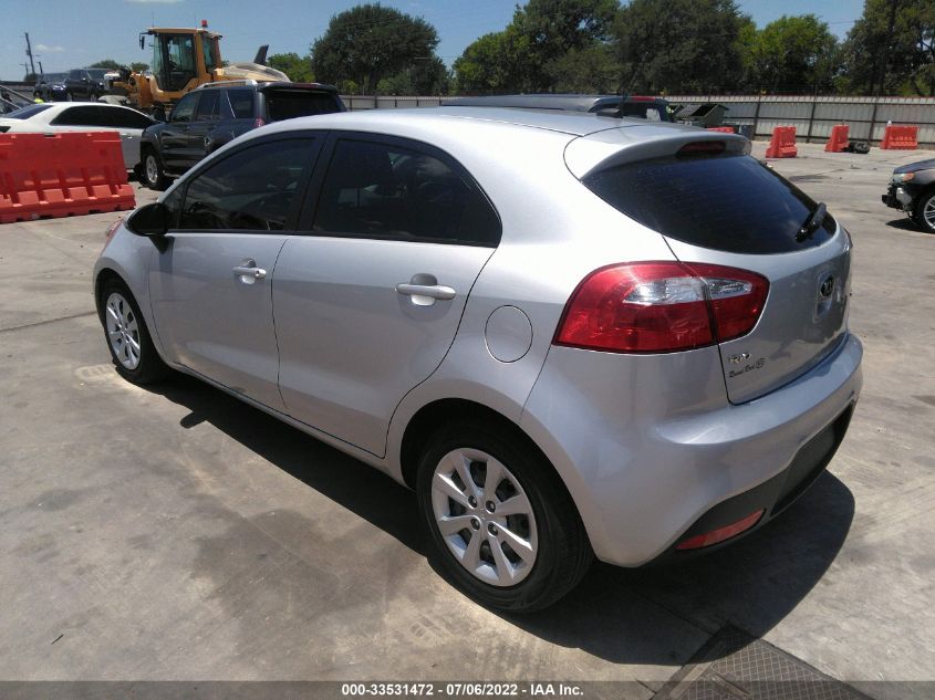 2014 KIA RIO LX KNADM5A36E6391247