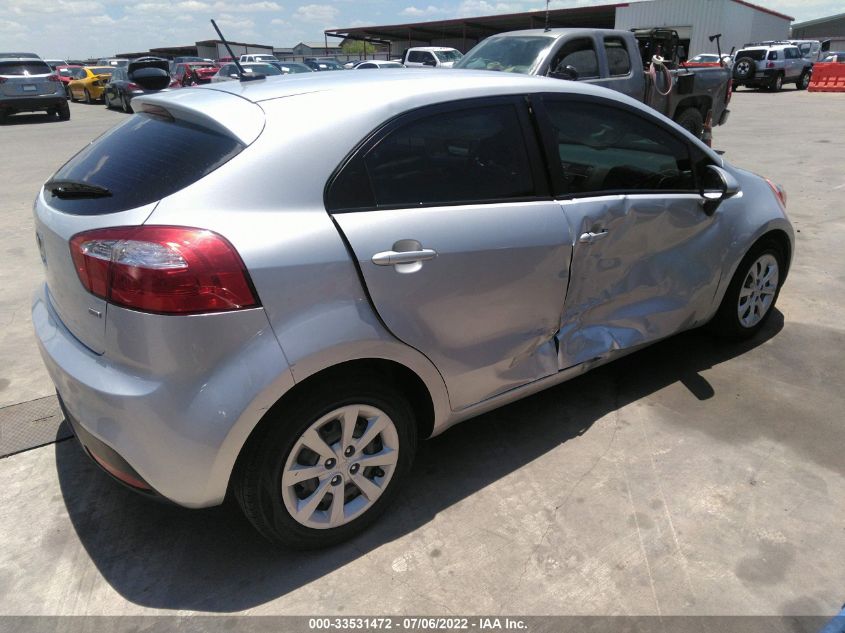 2014 KIA RIO LX KNADM5A36E6391247