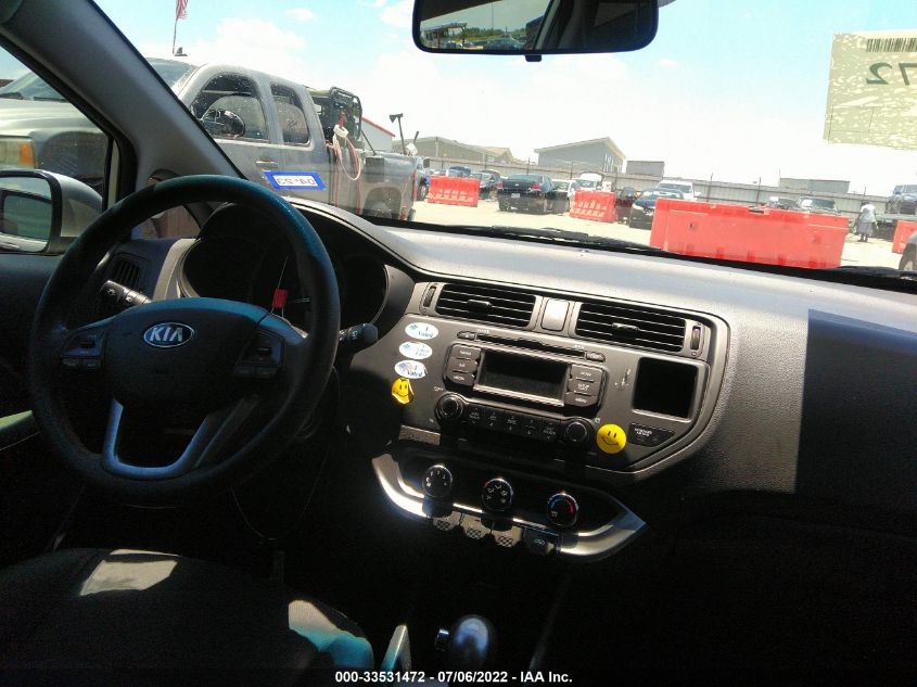 2014 KIA RIO LX KNADM5A36E6391247