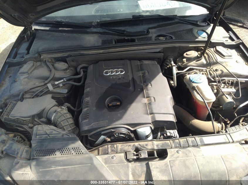 2013 AUDI A4 PREMIUM PLUS WAUFFAFL4DN004543