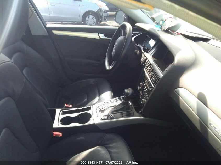 2013 AUDI A4 PREMIUM PLUS WAUFFAFL4DN004543